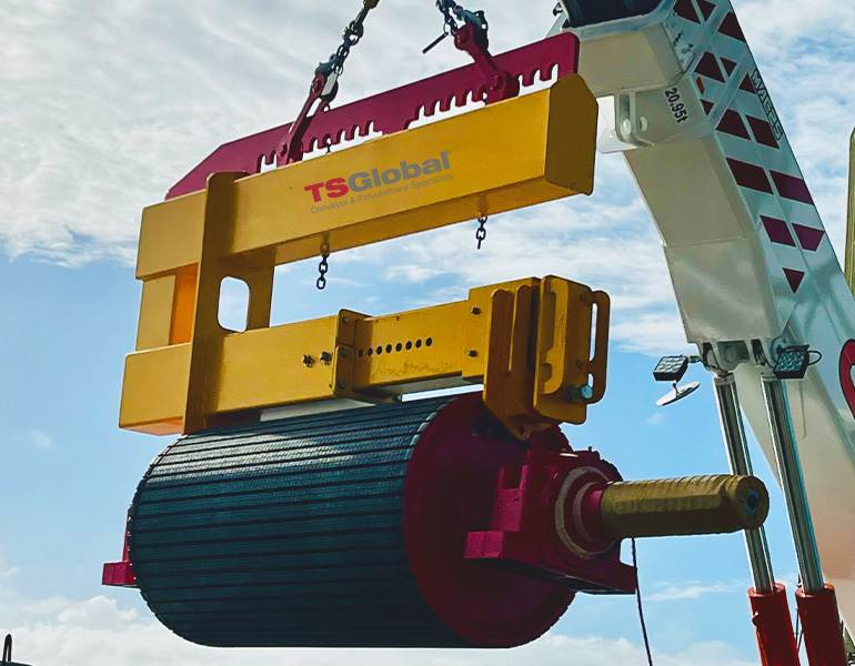 Conveyor pulley services